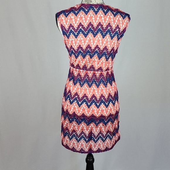 Vintage Sexy Crochet Swim Swimsuit Swimming Cover-Up Dress, Size Small - Picture 4 of 7